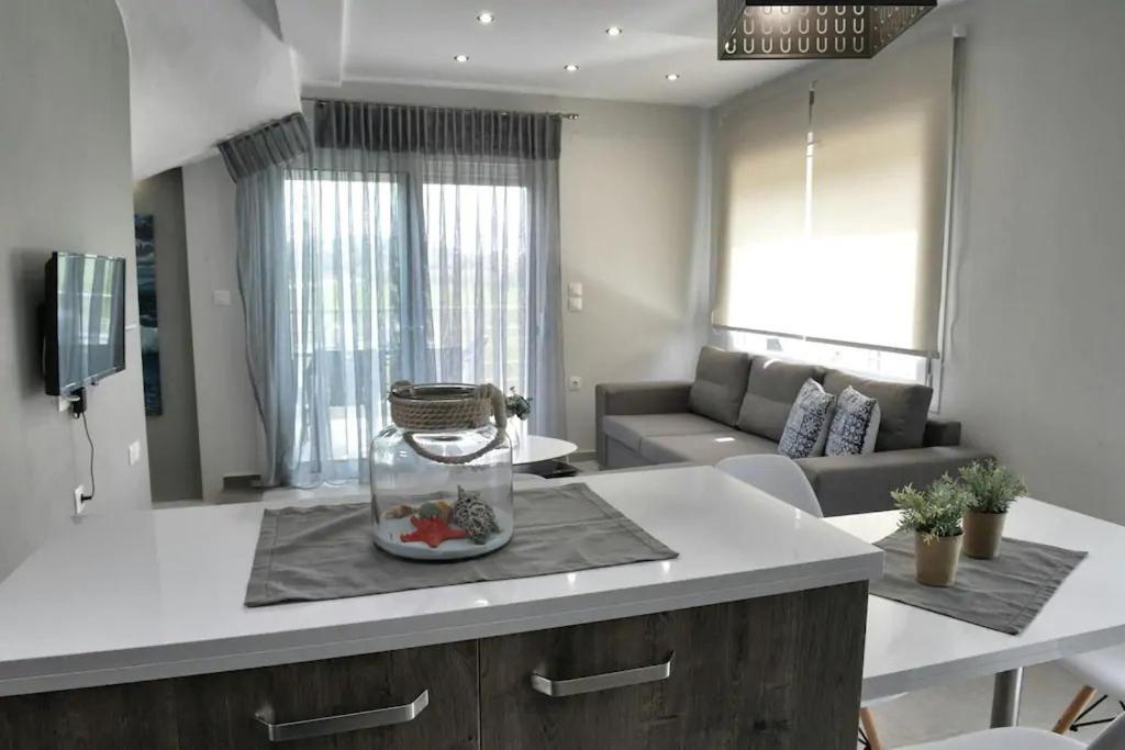 Crystallia Seaside Maisonette By Rentalspro- Nea Moudania Dış mekan fotoğraf